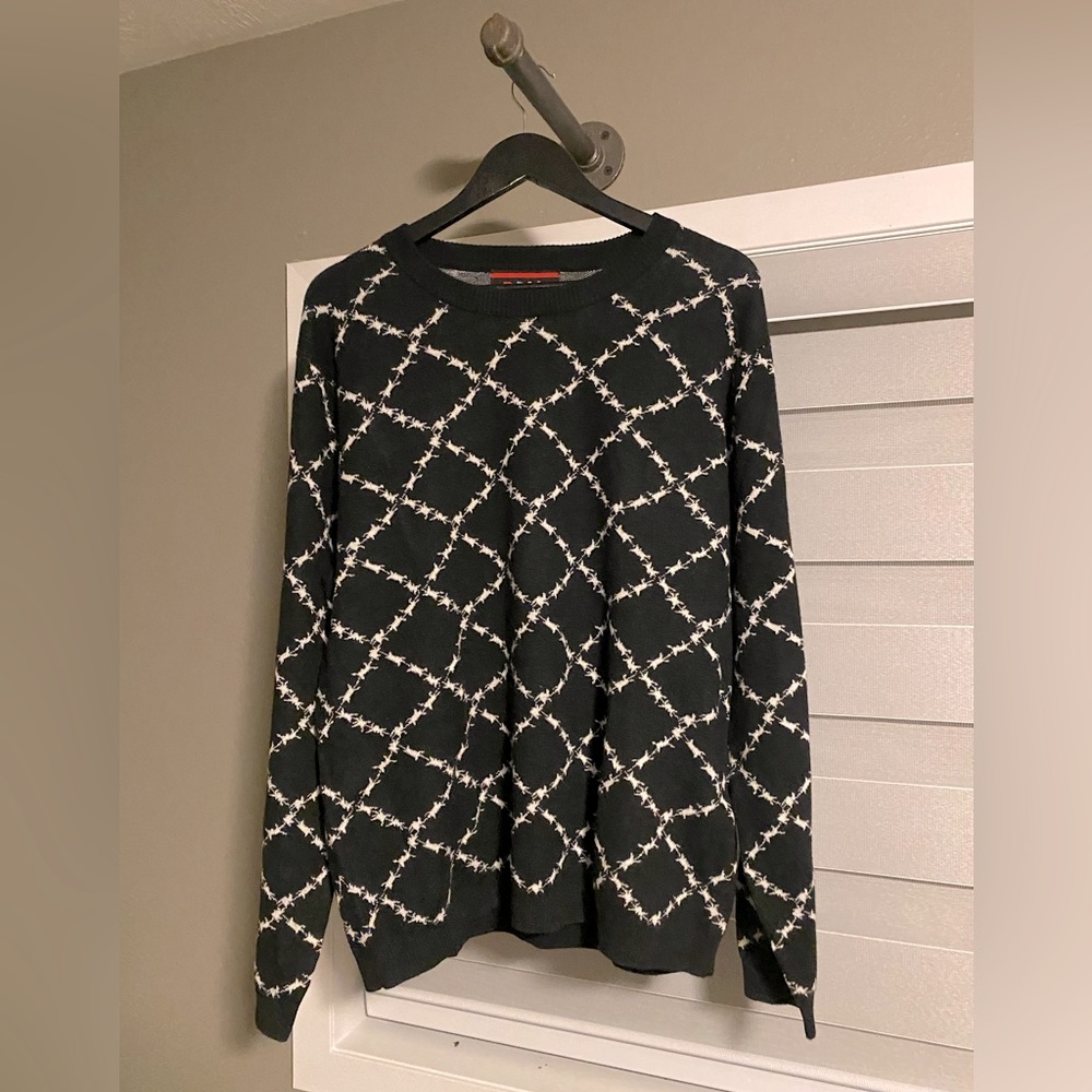 The Real Buy Barbedwire Knit Sweater
